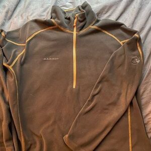 Mammut quarter zip pullover sweater